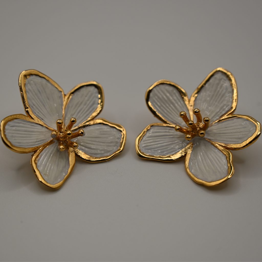 "For Her" AMV 18K Gold Vermeil Earrings Pierceless