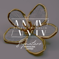 "For Her" AMV 18K Gold Vermeil Earrings Pierceless